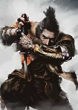 Sekiro the wolf samurai