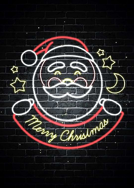 Merry Christmas neon