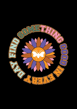 Motivational Quote Flower