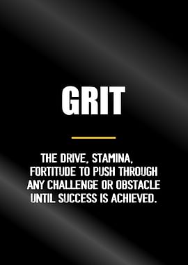 grit motivation