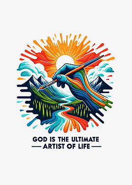 God is The Ultimate Artist