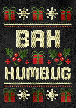 BAH HUMBUG KNIT GREY