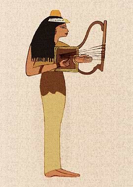 Harpist Egyptian