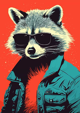 Cool Risograph Animal