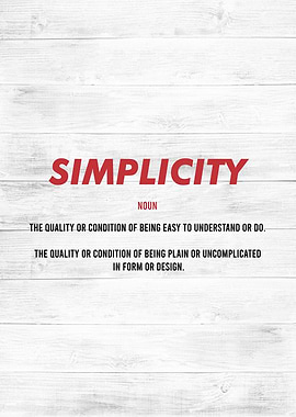 simplicity