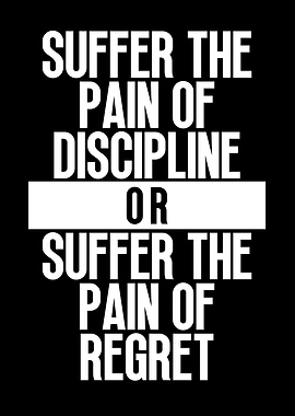 Motivational Quote Suffer