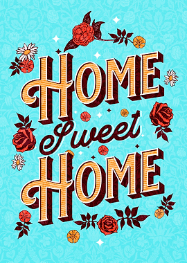 Vintage Home Sweet Home