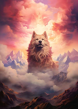 Cosmic Folklore Wolf