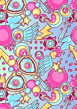 Comic Fantasy Pattern