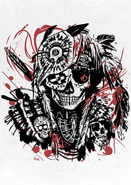 Tribal Dead Art