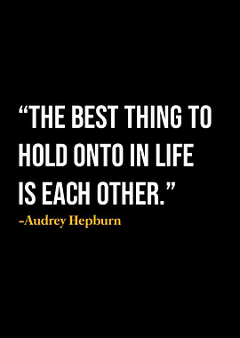 Audrey Hepburn Quotes