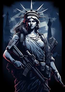 USA Freedom Rifle Gun