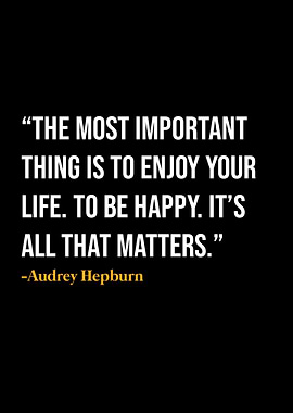 Audrey Hepburn Quotes