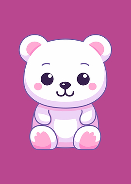 kawaii baby bear