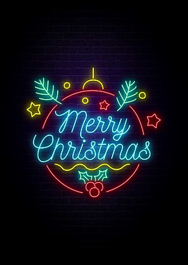 Merry Christmas Neon