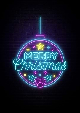 Merry Christmas Neon