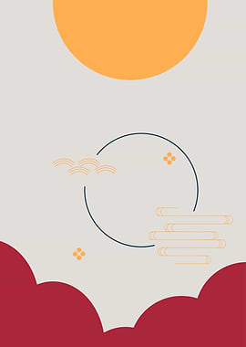 japanese sun and moon