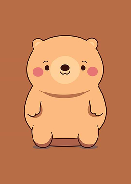 kawaii baby bear