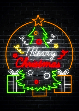 Merry Christmas Neon Light