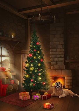 Cozy Cabin Christmas Tree