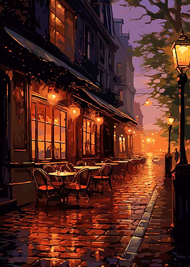 Beautiful Street Corner