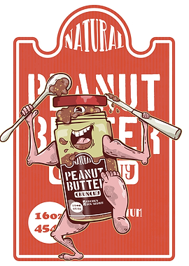 Peanut butter monster