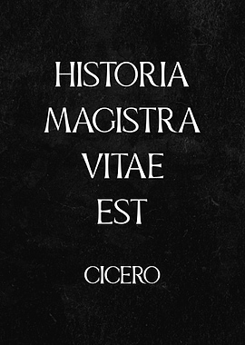 Latin Quote Cicero History