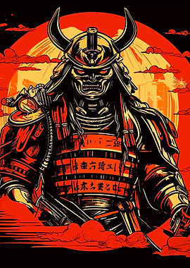 Japanese Samurai Art