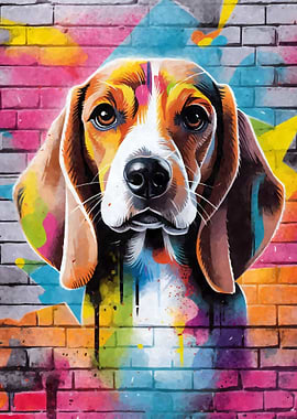 Beagle Graffiti