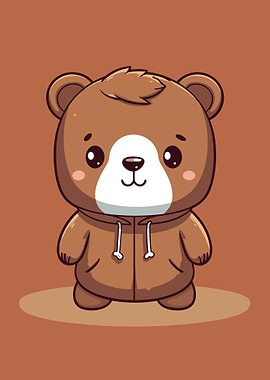 kawaii baby bear