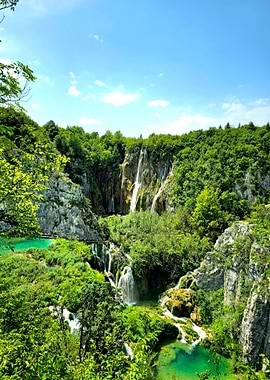 The Plitvice Waterfalls