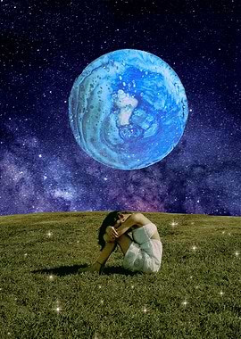 Green Field In Space