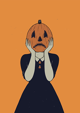 Pumpkin Female Ghost
