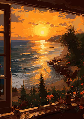 Oceanview Sunset