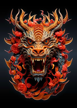Chinese Dragon 1 art