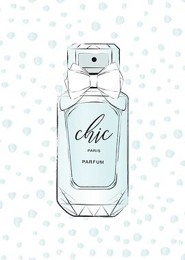 Chic Perfume illustration