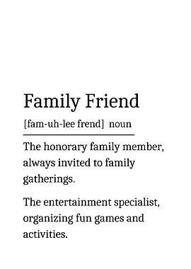 Family Friend Definition