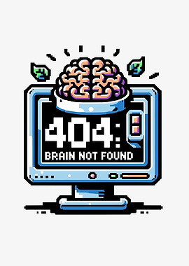 Error 404 Brain Not Found