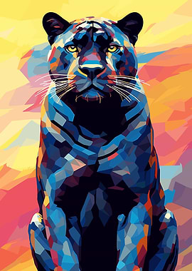 Black Panther Popart WPAP