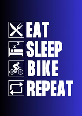 mountain bike eat sleep