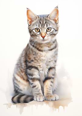 American Shorthair Sketch