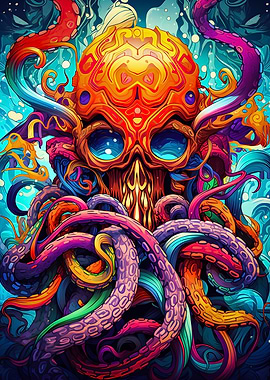 Colorful Octopus