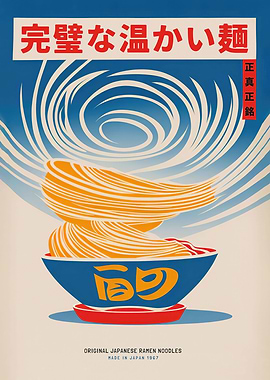 Japanese Ramen Poster