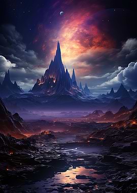 Dark Fantasy Landscape