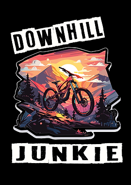 Downhill Mountainbiker