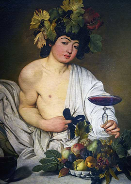 Bacchus 1596 Caravaggio