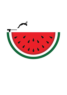 Funny Watermelon Picture