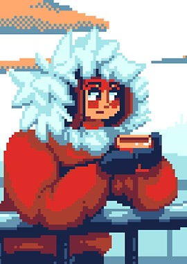 Pixel Art Cold Day