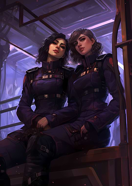 Anime Waifu Police Girls