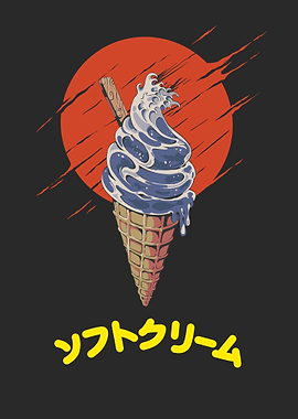 Japan style ice cream